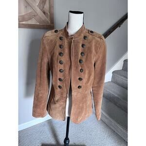 Prosper and design Brown suede festival jacket Size L